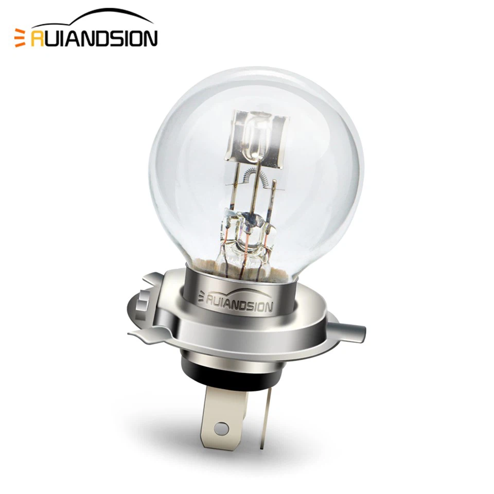 Ruiandsion Top Sale H4 Halogen Light Bulbs For Cars In Stock 12V